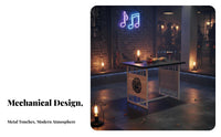 Trendy Design Industrial Containerdesign Sofa Long-Lasting Frame Booth Seating Anti-Rust and Wear-Resistant Commercial Furniture for Business Owners, Interior Designers, Coffee Shops, Restaurants, Reception Areas