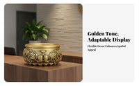 Chinese Treasure Basin Business Opening Gift Feng Shui Cornucopia Brass Wealth Bowl Auspicious Symbol Chinese Feng Shui Bowl