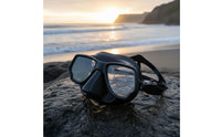 Wide View Unrestricted Diving Mask Nose Cover Underwater Mask Anti-Fog Water Sports Gear Pressure Equalization for Adults, Men, Women, Snorkeling