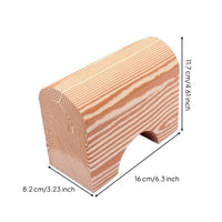 EVA Material U-Shaped Neck Support Block Lightweight Guitar Neck Rest Wood Grain Pattern Guitar Maintenance Cradle for Luthiers, Musicians, Workshop, Music Shop