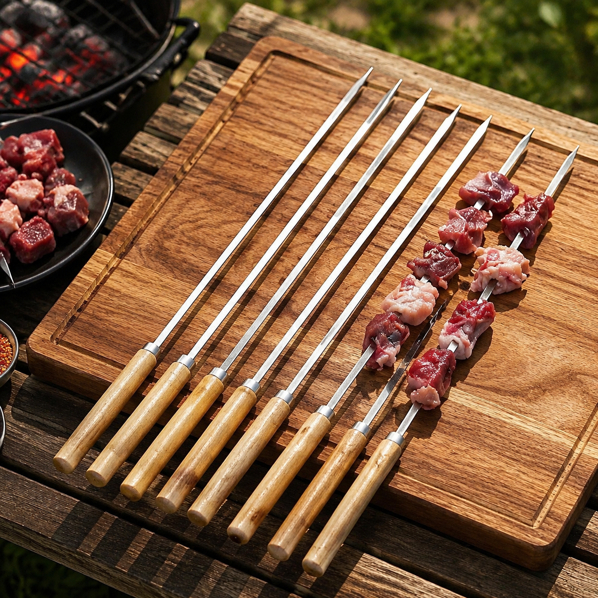 barbecue skewer set
