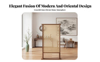 Modern Minimalist design Freestanding Woven Partition Foldable Design Room Divider Semi-Private Privacy Screen long-lasting for closed office Managers, Content Creators, Entrance Hall, Studio Apartment, Restaurant, virtual Conferencing