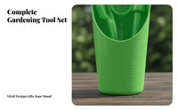 4 Pieces 4 Piece Tool Set Lightweight Tool Kit Great Gift Transplanting Tools Set for Gardeners, Beginners, Balcony, Office, Home