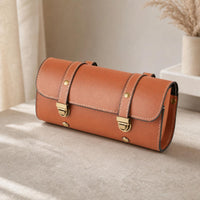 Mountain Bike Thickened Retro Handlebar Bag Electric Scooter Front Bag Folding Bike Head Bag Cycling Equipment