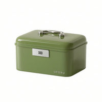 Lockable Storage Box Spacious Lockbox Compact for Home, Bedroom