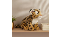 Leopard Cub Stuffed Animal Soft Stuffed Leopard Cub Spotted for Bedroom