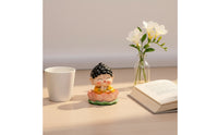Cartoon Figurine with Cumulus Base Cute Decorative Character Figurine Glossy Atmospheric Sprite Statue for Teens, Collectors, Desk, Bookshelf