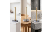 Paper Towel Holder with Marble Base Non-Slip Organizer Sturdy