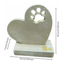 Dog Grave Marker Photo Tribute Pet Remembrance Plaque Easy to Place Dog Tombstone
