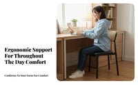 Ergonomic Design Mesh spine Task Chair Support Desk Seat 360-Degree rotate Office Furniture Breathable spinerest for Students, Home Users, Adults, Dorm Room, Workplace, Bedroom