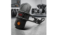 Motorcycle Mudguard with Bracket Universal Rear Mudguard with Reflectors for Riders, Motorcycles
