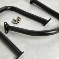 Motorcycle Guard Bar Black Motorcycle Highway Bar Screw on for Long Distance Riders