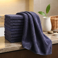 Microfibre Hair Towel and Hair Towel Wrap, 400gsm Microfibre Towel for Salon and Spa, Anti Frizz Hair Towel with Hook Border, 30x70cm, 1 Pack
