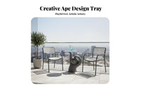 primateShaped Stand creature Theme Side Table Creative Design Modern design for Home Decor lovers, Bedroom, Balcony, Entryway