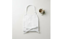 Split-Leg Apron Full Coverage Split Leg Apron Versatile Long Work Smock for Baristas, Craftsmen, Restaurant, Art Studio, Workshop