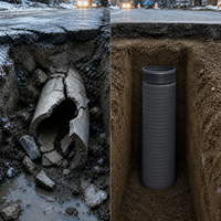 PE Repair Pipe for Trenchless Installation