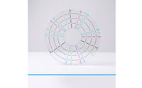 Pottery Divider Tool Translucent Pottery Clay Divider Easy to Use Clay Trimming Template for Potters, Ceramicists