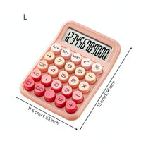 Desktop Calculator Tilted Screen Electronic Calculator Electronics Big-Button Portable for Office Workers, Classroom, Dorm Room
