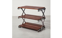 Three-Tier Rack Foldable Folding Shelf Portable Standing Shelf for , Camping, Desktop, Countertop