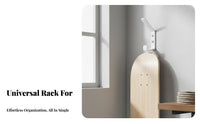 Board Wall Mount Space Saving Board Wall Hanger Surfboard Storage Bracket Versatile Usage Metal Semi-Circular D Hook for Home