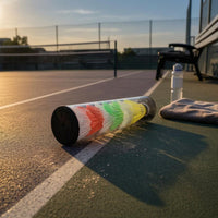 6 Pieces Black End Caps Plastic Badminton Shuttlecocks Multi-Colored Foam Head Shuttlecocks Shuttlecock Tube Set