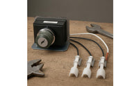 Gas Grill Spark Initiator Module Three Connectors Push Button Spark Initiator Black Housing Gas Grill Ignition Switch