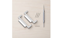 Wristband Connector Adapter with Tool Stylish Wristband Connector Adapter with Spring Fastening Pins