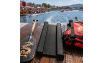 U-Shaped Channel Dragon Boat Pad Raised Side Walls Dragon Boat Seat Cushion Polished Textured Anti-Shock Cushioning Pad Waterproof