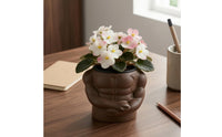 Smooth Finish Muscle Flower Pot Compact Torso Planter Open Top Body Planter Lightweight