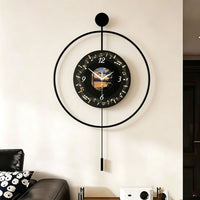 Vinyl Record Style Clock Oversized Vinyl Record Clock Vintage for Living Room