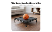 Easy to Keep Silent Dribbling Mat Portable Dribble Practice Mat Non-Slip Dribble Practice Aid Wear-Resistant for Young Players, Beginners, Coaches, Home, Indoor, Solo Training, Gym
