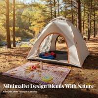 Sun Protection Automatic Quick-Setup Tent Mesh Instant Instant-Expand Tent Ventilated Portable Shelter Good Ventilation for Families, Backpackers, Hiking, Travel, Beach, Fishing Trips
