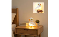 Bird-Shaped Movement-Activated Light Warm Motion-Activated Night Light Compact Bird Lamp for Toddlers