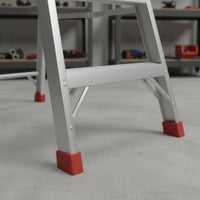 Ladder Foot Sleeve Molded Ladder Leg Protector Textured Hardware for Homeowners, Handymen, Home Maintenance, Workshop