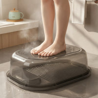 Laundry Basin with Washboard Lid Detachable for Dorm Rooms, Apartments, Students
