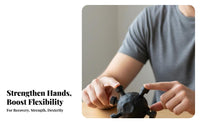 Portable Finger Resistance Exerciser High Elasticity Grip Strength Exerciser Long-Lasting Silicone Finger Exerciser Ergonomic Design for Rock Climbers, Musicians, Athletes, Gym, Office