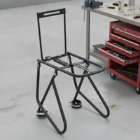 Cylindrical Cycle Cargo Rack Bolt-on Front Cargo Rack Rigid Bike Front Carrier Sturdy for Commuters, Daily Errands, City Riding