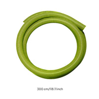 50mm Industrial Vacuum Hose Flexible Corrugated Vacuum Tube Heavy-Duty Anti-Static Hose Commercial for Professionals, Woodworkers, Workshops
