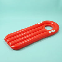 Swimming Buoyant Aid Board with Handles Lightweight Inflatable Kickboard with Handles Easy-to-Carry Beginner-Friendly