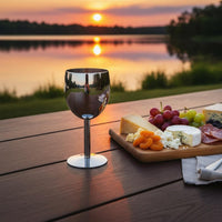 Stainless Steel Beverage Goblet 500 Ml Copper Goblet Drop Resistant Large Capacity Beverage Cup