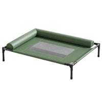Elevated Pet Bed Padded Border Breathable Raised Raised for Dog, Cats, Everyday Resting