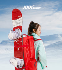 XXX滑雪双肩背包可挂板大容量防水滑雪包多功能运动单板包双板包