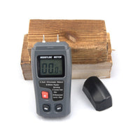 Handheld Wood Moisture Meter Accurate Digital Moisture Meter Easy Use Dampness Meter Colored Indicators for Material Inspection
