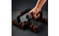 2 Pieces Push up Handles Arm and Chest Training Parallel Push up Handles Sturdy Base Upper Body Workout Handles for Beginners