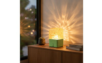 Color-Changing Ambient Lamp with Bluetooth Speaker Distance-Operated-Controlled Water Ripple Display Lamp Rgb Light Ocean Wave for Students