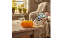 100 G Soft Milk Cotton Yarn DIY Handmade Use Chunky Yarn Breathable Needlecraft Material for Gift Making