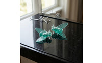 Fly Stud Earrings Conversation Starter Fly-Shaped Earrings Ear Studs Comfortable to Wear Body Jewelry Funny Prank Gift