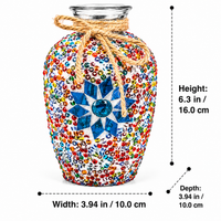 mosaic DIY vase kit