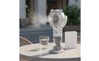 3 Wind Speeds USB Spray Fan Portable Cartoon Creature Desk Fan for Students, Kids, Office, Travel, Dorm Room