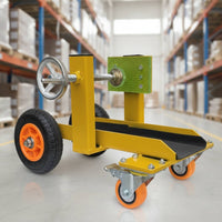 Panel Dolly with Clamp Swivel Caster Panel Cart Sturdy for Workshops